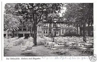 AK, Bad Rothenfelde, Kurhaus und Kurgarten, 1953