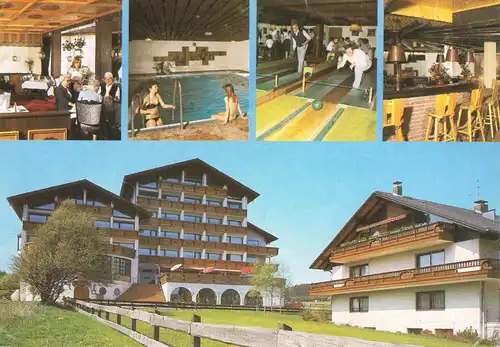 AK, Wolfshagen im Harz, Hotel Wolfshof, fünf Abb., um 1984