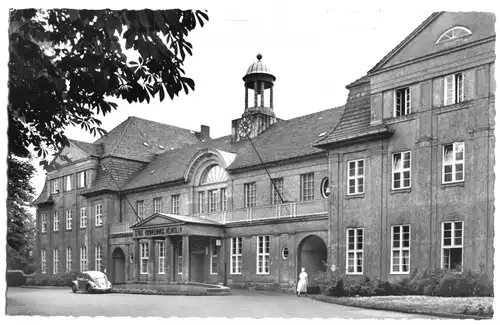 AK, Berlin Neukölln, Städt. Krankenhaus, um 1958