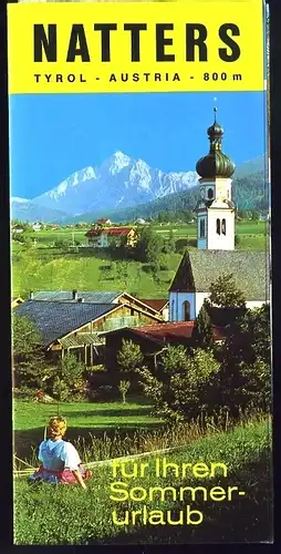 Prospekt, Natters, Tirol, ca. 1975