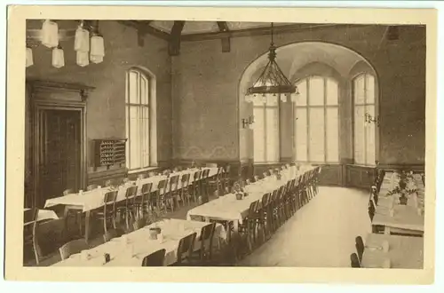 AK, Belzig Mark, Heilstätte Belzig, Speiseraum, um 1920