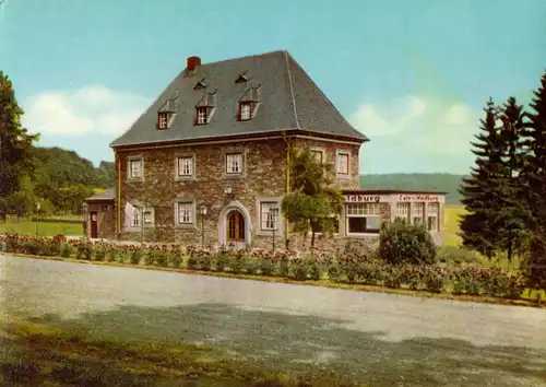 AK, Rengsdorf Ww., Café - Restaurant - Pension "Zur Waldburg", um 1970