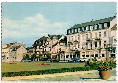 AK, Andernach, Hotels am Rhein, um 1965
