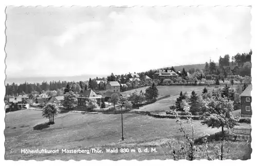 AK, Masserberg Thür. Wald, Teilansicht, 1963