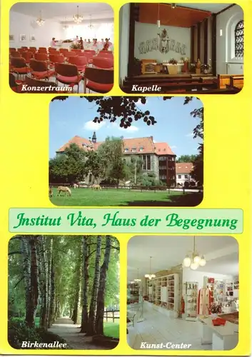 AK, Rietberg, Institut Vita e.V., Haus der Begegnung, fünf Abb., Version 2, 1997