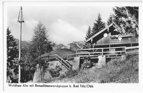 AK, Bad Tölz, Waldherr-Alm, 1964