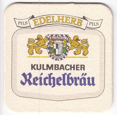 Bierdeckel, Kulmbacher Reichelbräu, Kulmbach, um 1995