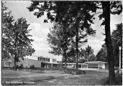 AK, Bad Godesberg, Stadthalle, um 1960