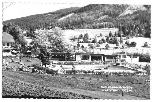 AK, Bad Kleinkirchheim, Kärnten, Freibad, 1962