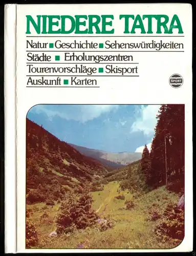 Hochmuth, Zdenko; Niedere Tatra, Touristenführer, 1983