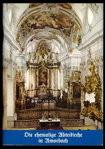 tour. Broschüre, Die ehemalige Abteikirche in Amorbach, 1979
