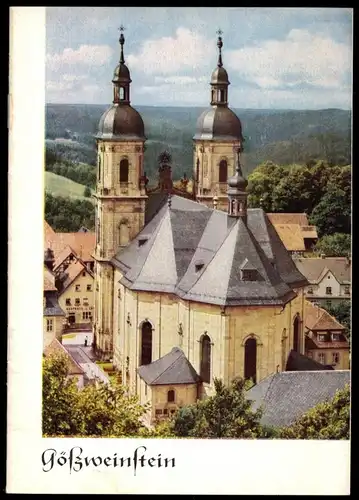 tour. Broschüre, Wallfahrtskirche Gößweinstein, 1969