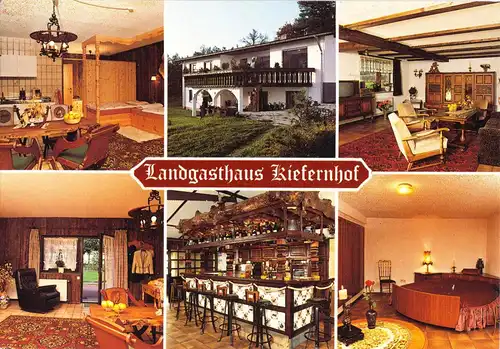 AK, Wallscheid, Landgasthof Kiefernhof, sechs Abb., um 1977