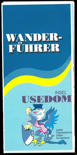 Wanderführer, Insel Usedom - weiter Ostseestrand, stilles Achterland, 1991