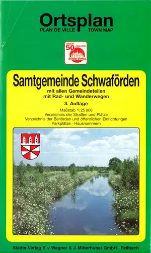 Ortsplan, Samtgemeinde Schwaförden mit allen Gemeindeteilen, 3. Aufl., um 2003