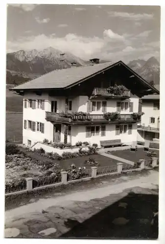 AK, Söll Tirol, Haus Angerer, Version 2, um 1960