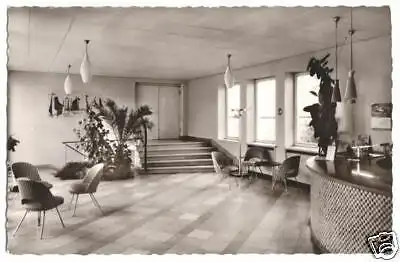AK, St. Peter-Ording, Kurmittelhaus, Halle, innen, 1960