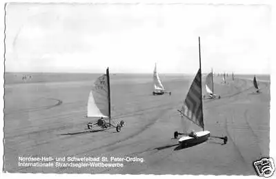 AK, St. Peter Ording, Strandsegel-Wettbewerbe, 1967