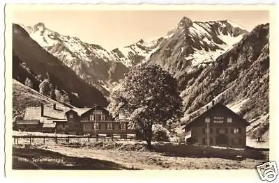 AK, Spielmannsau b. Oberstdorf Allgäu, Gasthöfe, 1950
