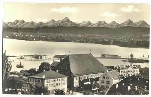 AK, Konstanz, Teilansicht, 1927