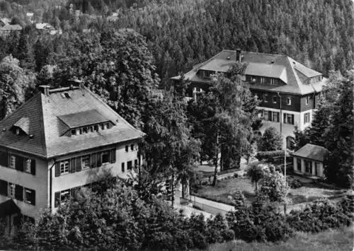 AK, Kurort Bärenfels Osterzgeb., FDGB-Ferienheime, 1963