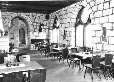 AK, Kurort Oybin, Burg, Rittersaal, Gastraum, 1975