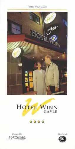 tour. Prospekt, Gävle, Schweden, Hotel Winn, Beilage: Prospekt Winn-Hotels, 2005