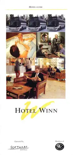 tour. Prospekt, Gävle, Schweden, Hotel Winn, Beilage: Prospekt Winn-Hotels, 2005
