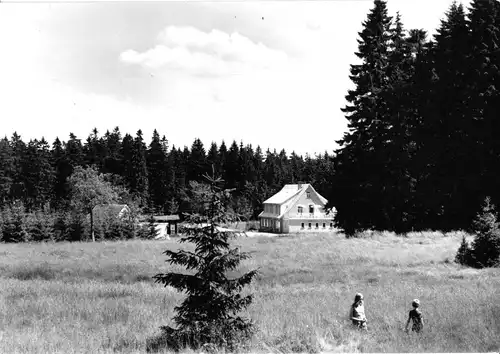 AK, Johanngeorgenstadt Erzgeb., OT Henneberg, Ferienheim, 1974