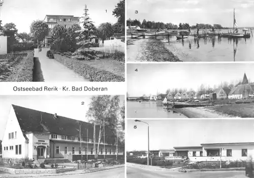 AK, Ostseebad Rerik Kr. Bad Doberan, fünf Abb., 1984