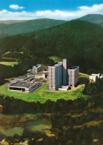 AK, Rotenburg an der Fulda, Herz- und Kreislaufzentrum, Luftbildansicht, 1976