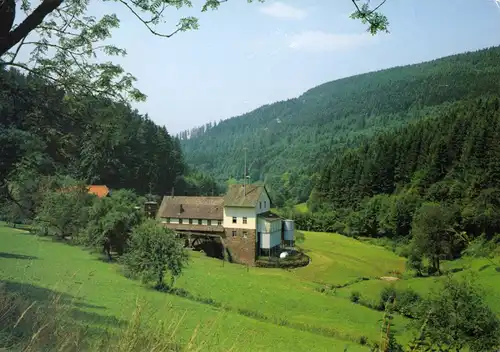 AK, Waldbrunn Odw. b. Strümpfelbrunn, Ausflugsgaststätte "Zur Mühle", um 1980