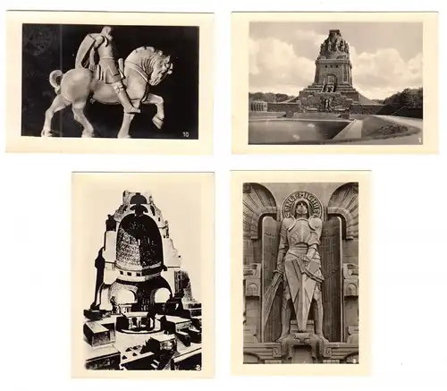 Mäppchen mit 10 kl. Fotos, Leipzig, Völkerschlachtdenkmal, Format: 9,4 x 6,5