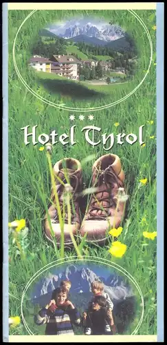 tour. Broschüre, St. Magdalena, Villönsstal, Südtirol, Hotel Tyrol, 1999