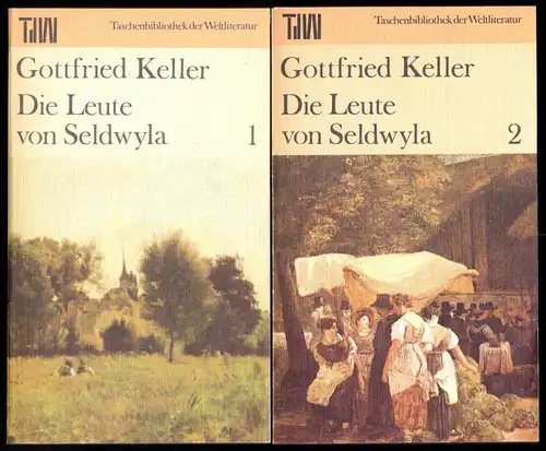 Keller, Gottfried; Die Leute von Seldwyla, 1986, 2 Bde., Reihe: TdW