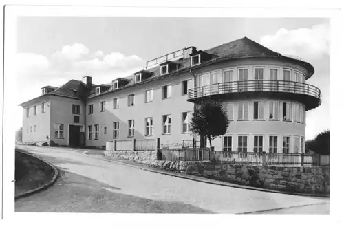 AK, Saalburg Saale, Ferienheim, 1952