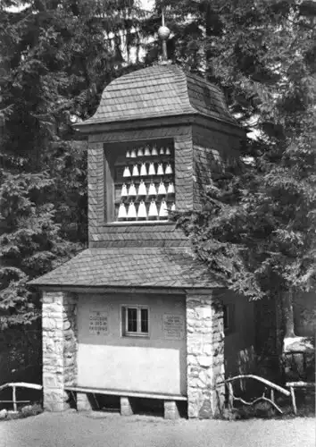 AK, Kurort Bärenfels Erzgeb., Glockenspiel, 1963