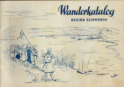 Wanderkatalog Bezirk Schwerin, 1954