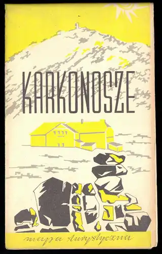 Wanderkarte, Riesengebirge, Karkonosze, Polen, 1964