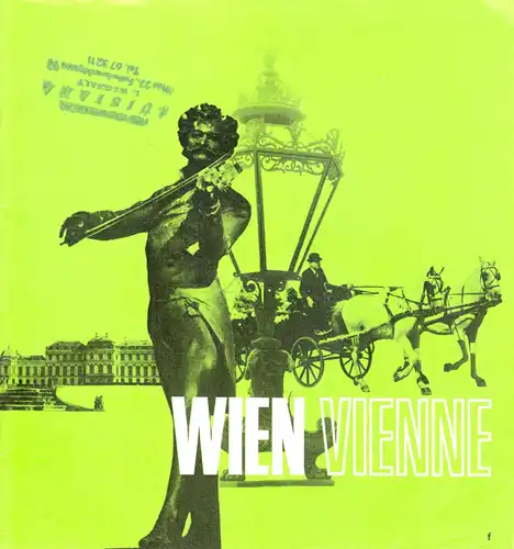 tour. Broschüre, Wien - Vienne, 1971