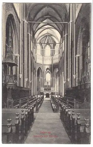 AK, Doberan, Kirche, Innenansicht mit Chorgestühl, 1906