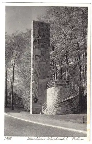 AK, Kiel, Seesoldaten-Denkmal bei Bellevue, um 1930