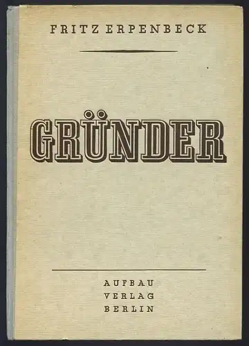 Erpenbeck, F., Gründer, 1946