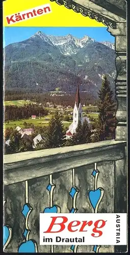 Prospekt, Berg Drautal, Kärnten, ca. 1975