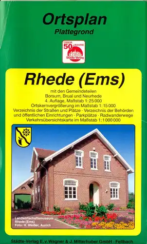 Ortsplan, Rhede Ems, 4. Aufl., um 2002
