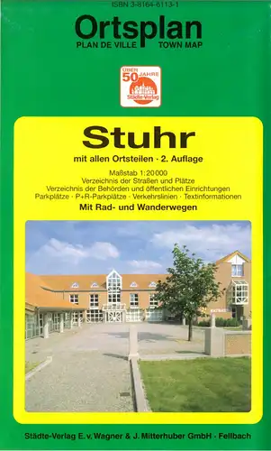 Ortsplan, Stuhr mit allen Ortsteilen, 2. Aufl., um 2002
