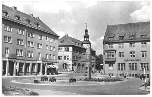 AK, Nordhausen Harz, Lutherplatz, 1963