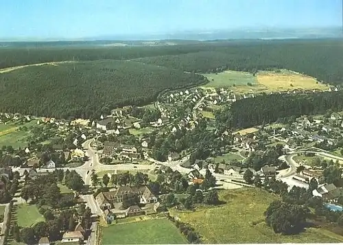 AK, Neuhaus Solling, Luftbild, 1981