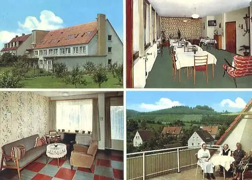 AK, Herleshausen Werra, Haus St. Elisabeth, 1969