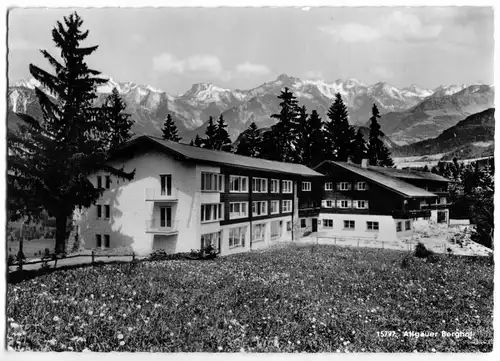 AK, Sonthofen, Allgäuer Berghof mit Alpe-Eck, 1960